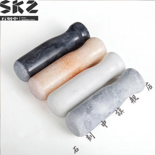 Stone garlic hammer grinding rod just garlic hammer marble garlic pounder garlic handle stone garlic hammer - color notes