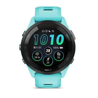 Garmin sports watch forerunner 265/265s running swimming blood oxygen heart rate gps outdoor smart watch 265 lake blue 46mm