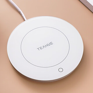 Yihu Tea (YIHUTEA) insulation base constant temperature coaster heating coaster water cup heater tea cup warm tea office warm milk artifact round touch model