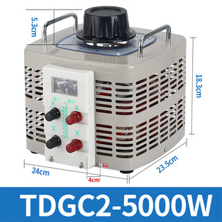 Voltage regulator 220v single-phase tdgc2-500w autotransformer 5kw household foam cutting voltage regulator 0v-250v 5000w pointer meter 0-300v adjustable
