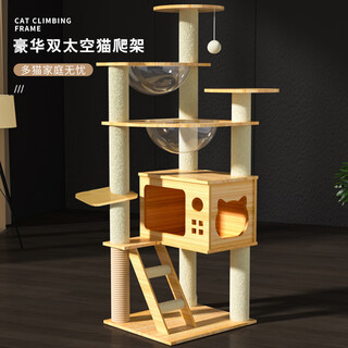 Lefei cat climbing frame household cat nest cat tree integrated small space capsule cat shelf cat toy