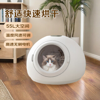 Petzhidi cat dryer household automatic small pet drying box dog bathing blow drying artifact sterilization constant temperature basic model (ultraviolet + oxygen-rich fresh air system)