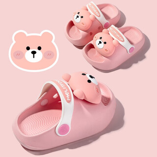 Fawn milli children's slippers summer boys 1 baby toddler 3 home indoor non-slip soft bottom lightweight girls' hole shoes