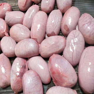 Zhenxianbei sf dabie mountain selected fresh local pig eggs pig pork eggs pig kidney braised sauce pack black local pig eggs 5jin jin is equal to 0.5kg