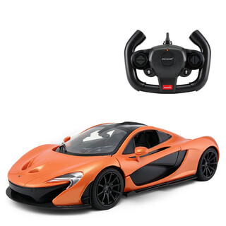 Rastar 1 14 ferrari 458 remote control convertible car model toy car usb charging version mid-autumn festival and national day holiday gift mclaren p1 75160 orange