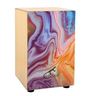 GECKO Kahon Drum Wooden Box Drummer Kahon Flamenka Hong Strike Wooden Box African Musical Instruments CL51ES