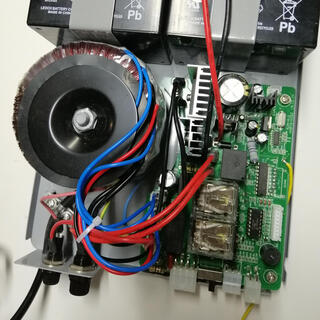 Electric rolling shutter door dc24 ac/dc controller with reserve power control box, ring seven-wire transformer, battery included, 2 stainless steel remote control handles