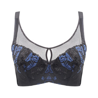 Beijiaren shoulder straps to relieve pressure and lift soft steel rings to support breasts and gather beautiful back tube top inclusive full cover thin model black 75c