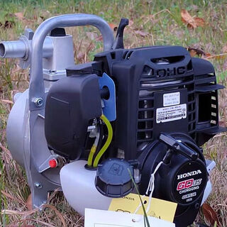 Honda honda 1-inch high-lift agricultural water pump gasoline engine high-pressure irrigation self-priming high-flow high-power household honda gq35 power 1-inch water pump