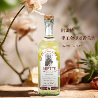 Arette original bottle imported mexican tequila tequila wine foreign wine cocktail arette handmade golden tequila 750ml