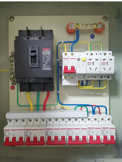 Indoor wall-mounted surface-mounted electrical box, complete set of distribution box assembly project, 380v switch box, power switch box