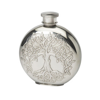 Edwin blyde british imported tin hip flask, portable flat hip flask, outdoor camping men's european style british style, capacity about 90ml