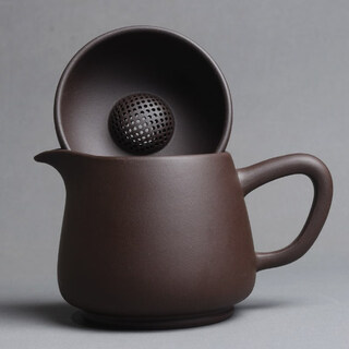 Wei shi sand fair cup yixing sand fair cup with tea filter integrated tea drain filter handmade raw mineral mud tea sea tea divider tea set