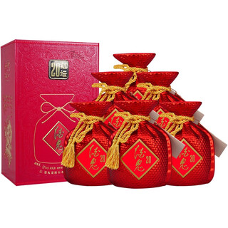 Collection of wine jiugui hongtan (20) 52% fragrant white wine 500mlx6 bottles