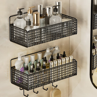 Bathroom storage rack bathroom toilet toilet storage rack wall hanger washbasin without punching wall hanging