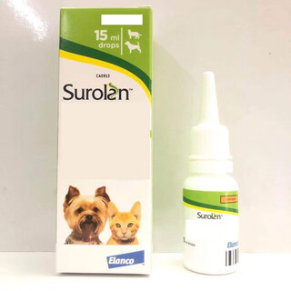 Surolan ear drops ear oil ear canal ear cleanser pet health products