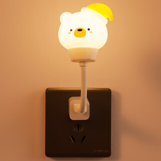 Creative led night light, usb plug-in light, plug-in night light, bedroom bedside atmosphere lighting, teacher's day gift for male and female friends, birthday gift, company gift, usb bear lamp