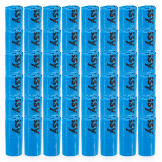 Sassy baby disposable diaper bags 200 pack blue odor-proof sealed portable