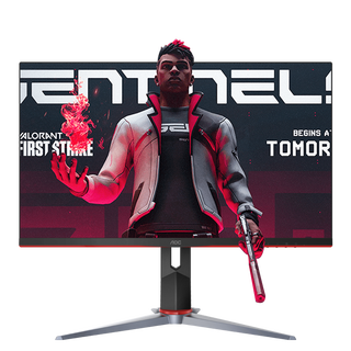 80% new aoc 27-inch 2k hdr400 ips 170hz fast lcd 1ms response 10bit full health little kong max rotating lifting gaming monitor q27g2s/d
