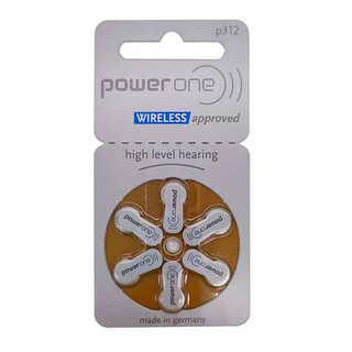 朵享非器械配件耗材powerone专用原装电池P10P13P312P675  p312（1盒60粒 ）