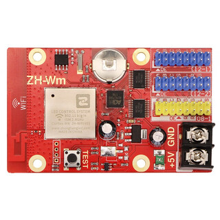 Avic control card zh-w4 wireless mobile phone wifi u disk led advertising word display motherboard zh-wm buy 10+1