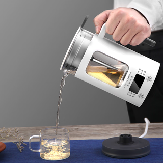 Life element health pot mini tea maker tea kettle decoction pot electric tea kettle kettle electric kettle health cup 0.6l smart i13-h02