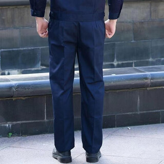 Lianfeng work clothes autumn and winter men and women construction site wear-resistant spring autumn winter factory auto repair long-sleeved suit labor insurance suit custom embroidered words a pair of navy blue pants 180