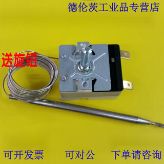 Ego temperature control switch 0-500 degrees knob thermostat liquid expansion thermostat adjustable temperature control 190 degrees 2 meters wire 55.13034.140