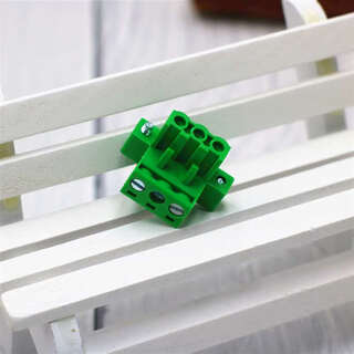 Advantech all-in-one industrial control embedded dc24v power plug 2p3p terminal block can fix the connector 3p with ears can fix