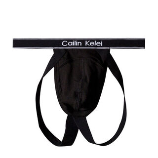 Men's thong solid color sexy double butt lift protruding buttocks without taking off sexy gay0 popular youth t-pants passion carving ck1501-black click to collect and send first m