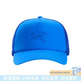 Arc'teryx (arc teryx) outdoor leisure sports classic logo, versatile and fashionable baseball cap, same style for men and women, blue blue f (one size fits all) basic packaging - no box