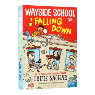 歪歪路小学2：学校正在倒塌 Sideways Stories From Wayside School 路易斯萨奇尔 桥梁章节书课外阅读 进口原版 英文书