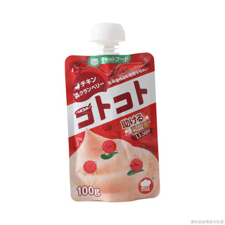 Gulu season gulu sauce hell's kitchen cat hydrating snacks for fattening and cheek meat soup gulu soup soft package for pet cats adult cat chicken cranberry 100g (shelf life until 25.11.01 100g90g