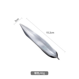 Pick up cat chopsticks small holder chopstick holder willow leaf japanese chopstick holder creative chopstick holder spoon holder 304 stainless steel home restaurant silver matte matte