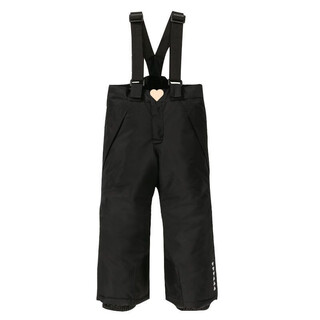Meridian dry ski overalls outdoor children's pants windproof men's and women's children's overalls snow pants winter black waist-length black waist-length 86/92 recommended 80-95 cm one size