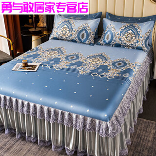 Modu european style bed skirt bed cover cover washable machine washable soft mat summer european style 2x2.2 meters