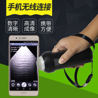 Dr. pig wireless high-definition color veterinary b-ultrasound for pigs, pregnancy diagnostic instrument for pigs, ultrasonic diagnostic instrument, wireless b-ultrasound (convex array probe)