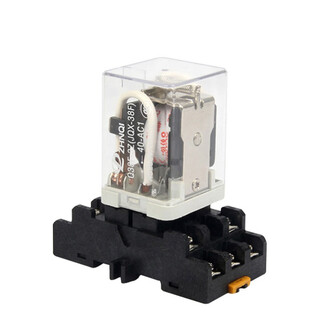 Jigong jqx38f high power and high current 40a intermediate relay with base ac 220/dc24/12v dc24v with base