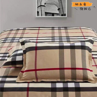Xuhexiang pillowcases pair of 2 adult large standard pillowcases single 48x74cm pillowcase single pillowcase thickened mocha_(fashion) (pair) pillowcase 48*74cm__ does not fade