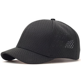 Gaitao short brim hat men's summer thin breathable mesh hat fashionable short brim peaked hat women's baseball cap black adjustable