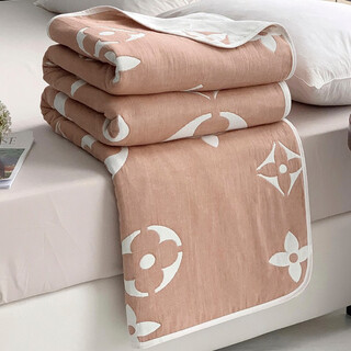 Towel quilt six-layer gauze pure cotton summer cool quilt air-conditioned quilt double cotton summer children's baby nap blanket a small age 150*200cm single style/pure cotton 6 layers