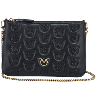 9 new pinko gift pouch chain swallow bag wallet shoulder crossbody clutch black gift for girlfriend