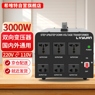 Hivit transformer voltage converter 3000w voltage converter 220v to 110v overseas purchase imported american and japanese electrical appliances