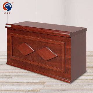 顺富美主席台会议桌大型会议室培训演讲红棕色光面单桌SZX1816