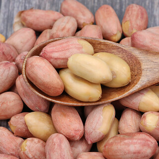 Yuebaizi shandong crispy cooked roasted five-spice cream garlic multi-flavor peanuts 5jin jin equal to 0.5kg packed in bulk roasted seeds and snacks original flavor (500g 1 pack)