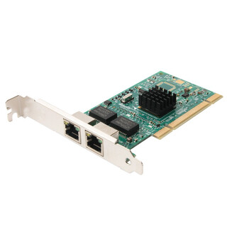 Moge desktop pci dual-port gigabit network card intel82546 chip intel dual-port gigabit network card pci server soft routing mc1810