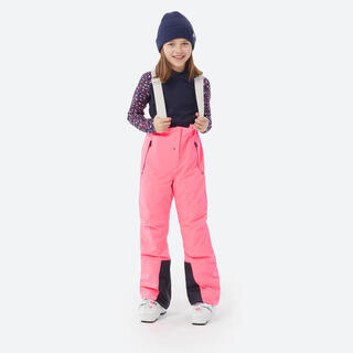Decathlon winter girls ski pants children's outdoor warm ski pants windproof and waterproof ski wear 5334750