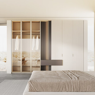 Mengtian mu makes whole-house custom-made corner cloakroom, overall custom-made cloakroom cabinets, homemade xinshang series, customized prepayment (please consult customer service before taking the photo)