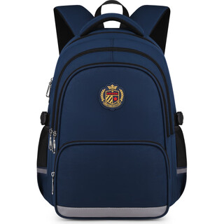 Edison inventor primary school bag boy spine protection and burden reduction 3-6 grade large capacity middle school student backpack 311#-2 blue