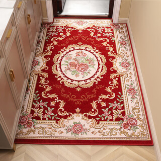 Gudie entrance door floor mat entrance door foot mat porch cuttable red door mat customized living room home 027-burgundy 80*100cm add to collection/priority shipping